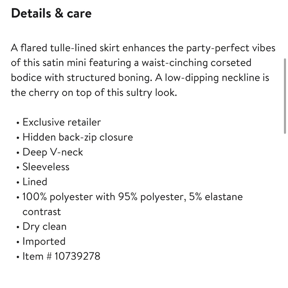 HOUSE OF CB
Emmeliette Satin Minidress Emerald - Picture 8 of 8